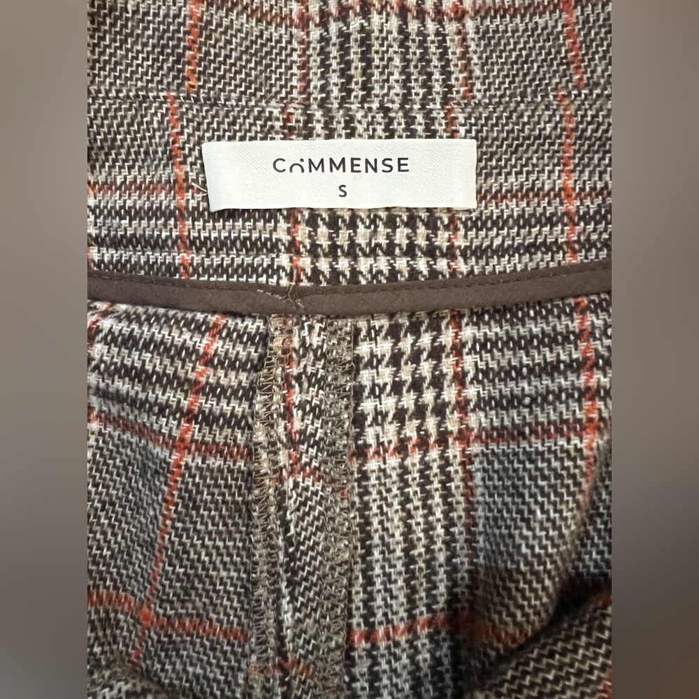CoMMENSE Plaid High-Waisted Pants
COLOR Brown Size Small No Belt included NWOT - Picture 7 of 12